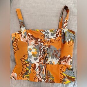 Reformation corset top size 2